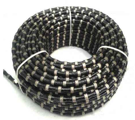 ring diamond wire saw comprising a wire rope as a base of a wire saw