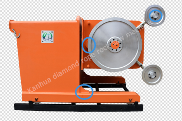 Kanhua diamond rope rock saw machine